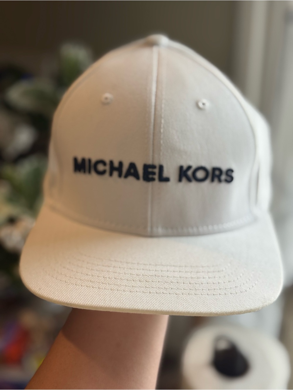 Michael Kors ball cap in white